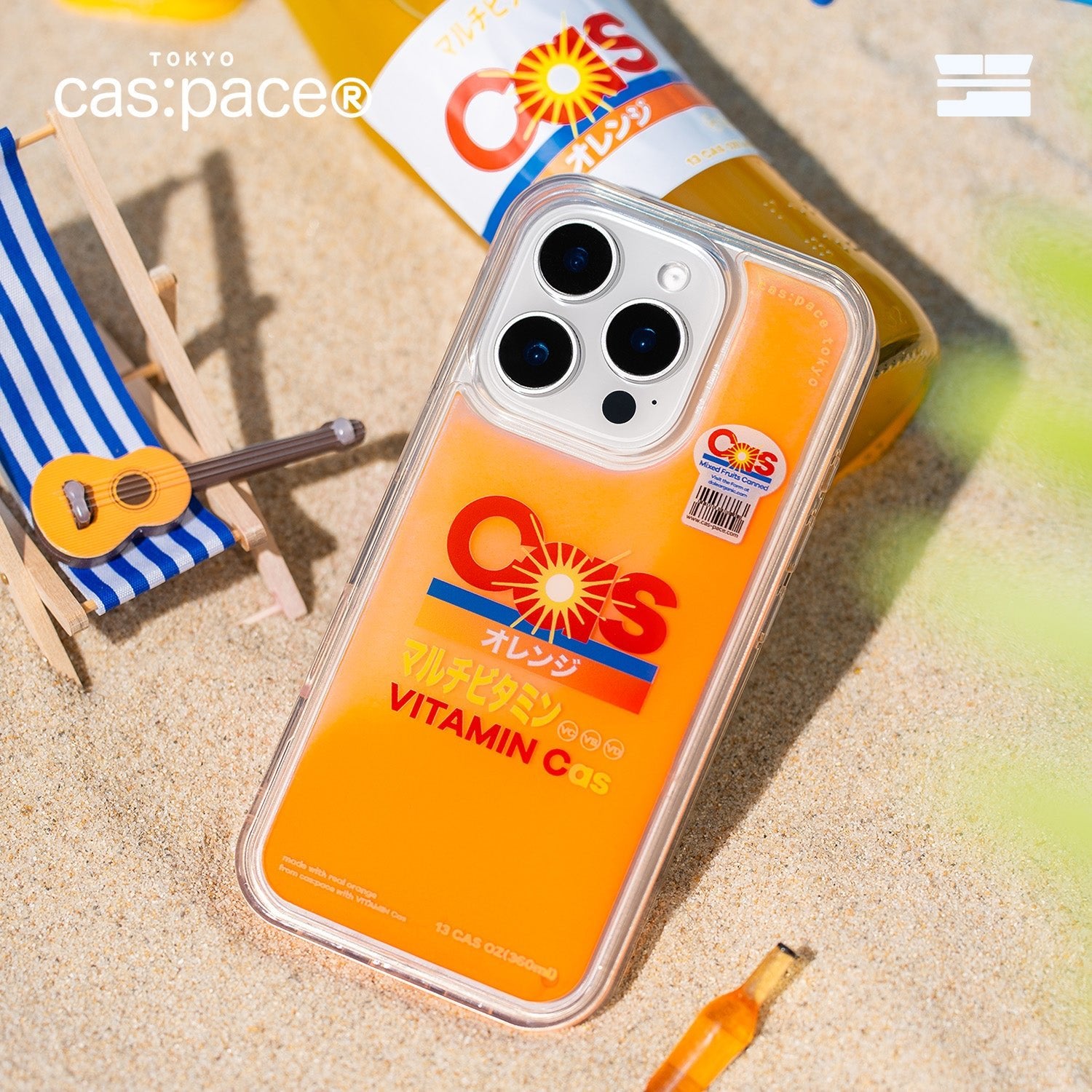 cas:pace 25S/S 「orange juice」携帯ケース - cas:pace 殼空間