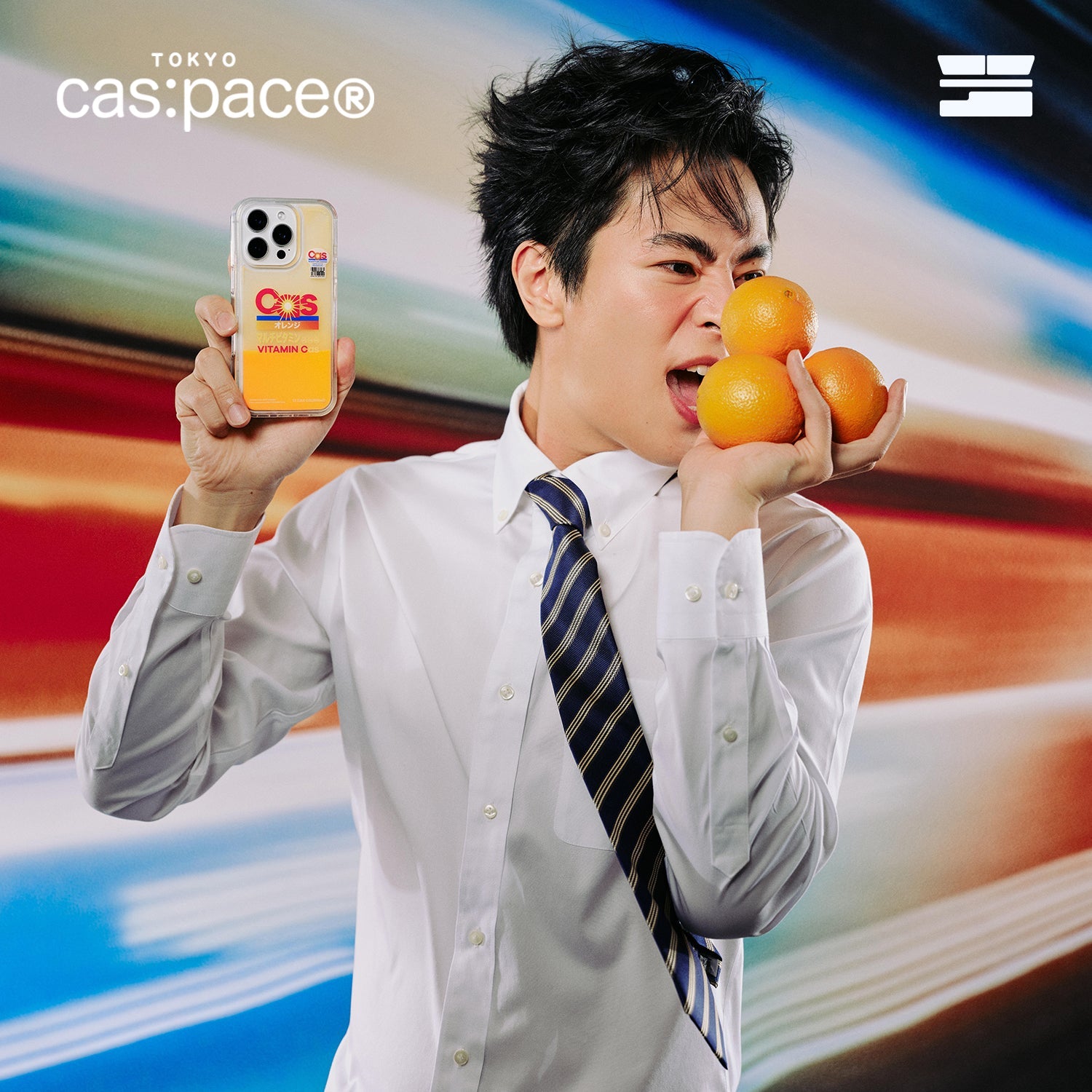 cas:pace 25S/S 「orange juice」携帯ケース - cas:pace 殼空間