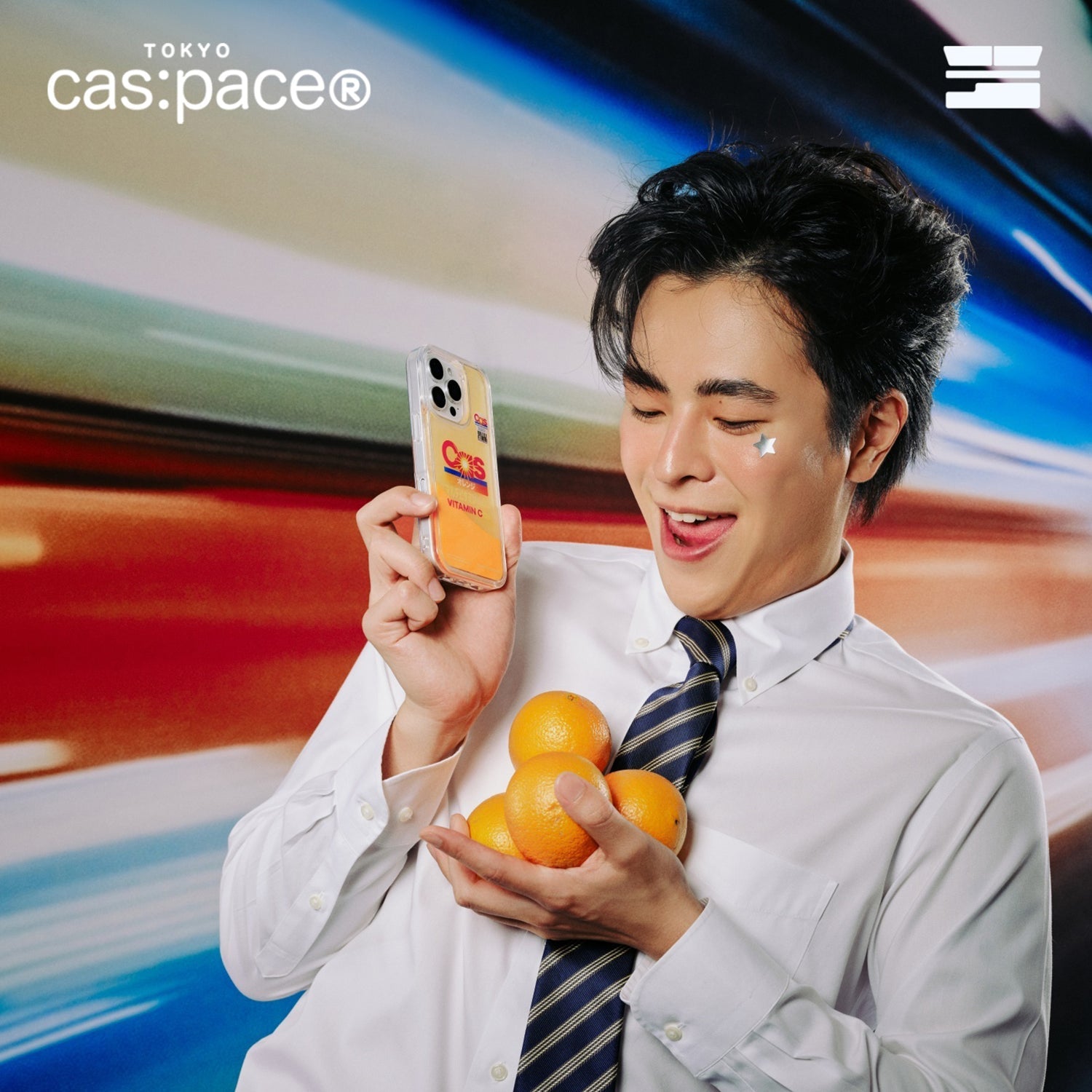 cas:pace 25S/S 「orange juice」携帯ケース - cas:pace 殼空間