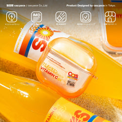 cas:pace 25S/S 「orange juice」流砂AirPodsケース - cas:pace 殼空間