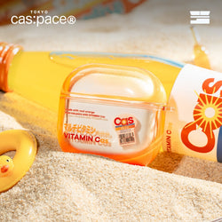 cas:pace 25S/S 「orange juice」流砂AirPodsケース - cas:pace 殼空間