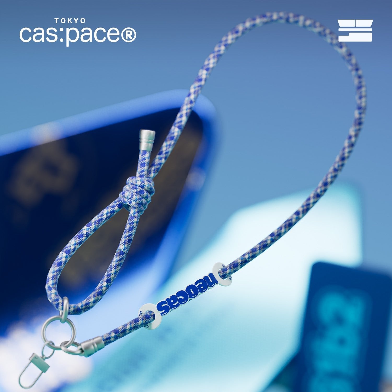 cas:pace 26S/S「殼空間道路標識」携帯ストラップ - cas:pace 殼空間