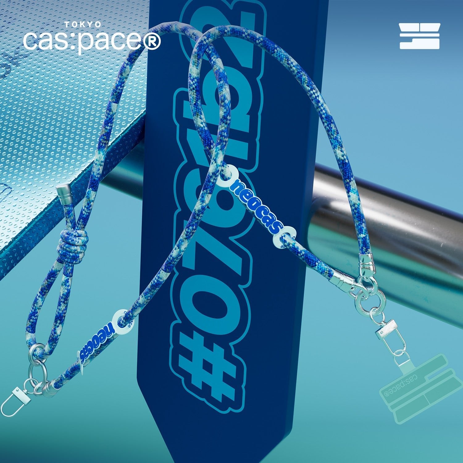 cas:pace 26S/S「殼空間道路標識」携帯ストラップ - cas:pace 殼空間
