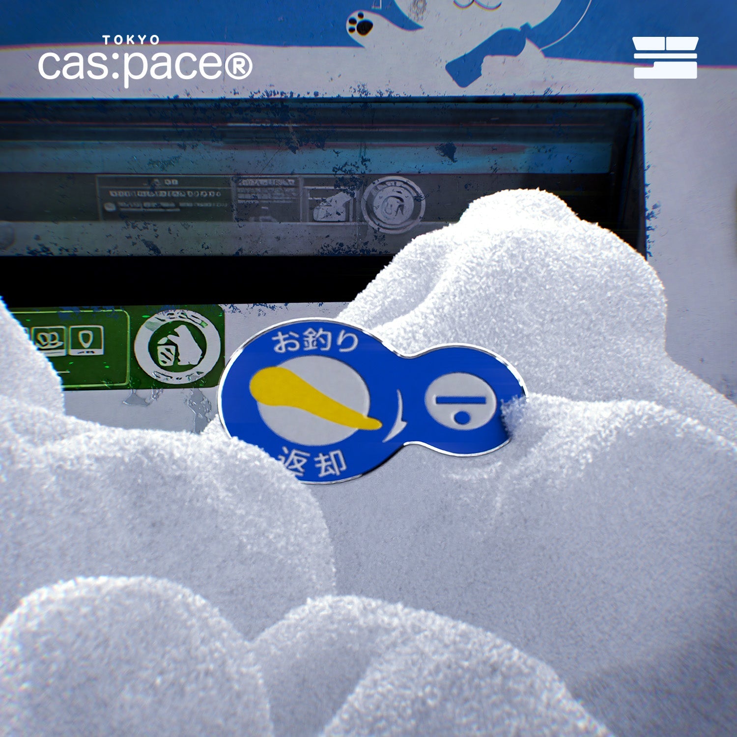 cas:pace 26S/S 「自動販売機」ブローチ - cas:pace 殼空間