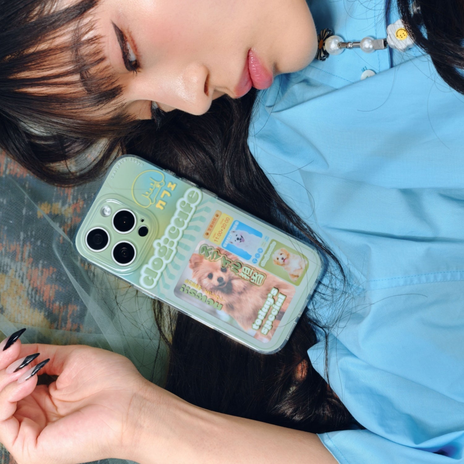 cas:pace 26S/S 「ドッグカフェ」携帯ケース - cas:pace 殼空間