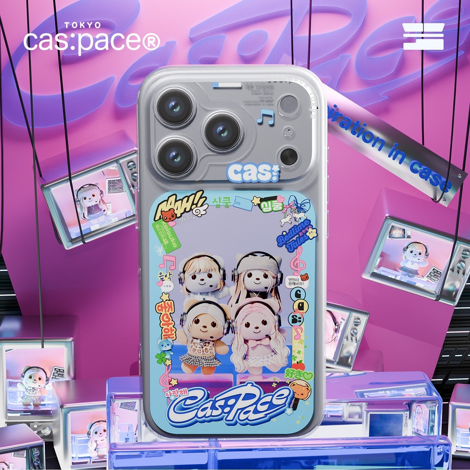 cas:pace 26S/S 「Kpop Photocard」携帯ケース - cas:pace 殼空間