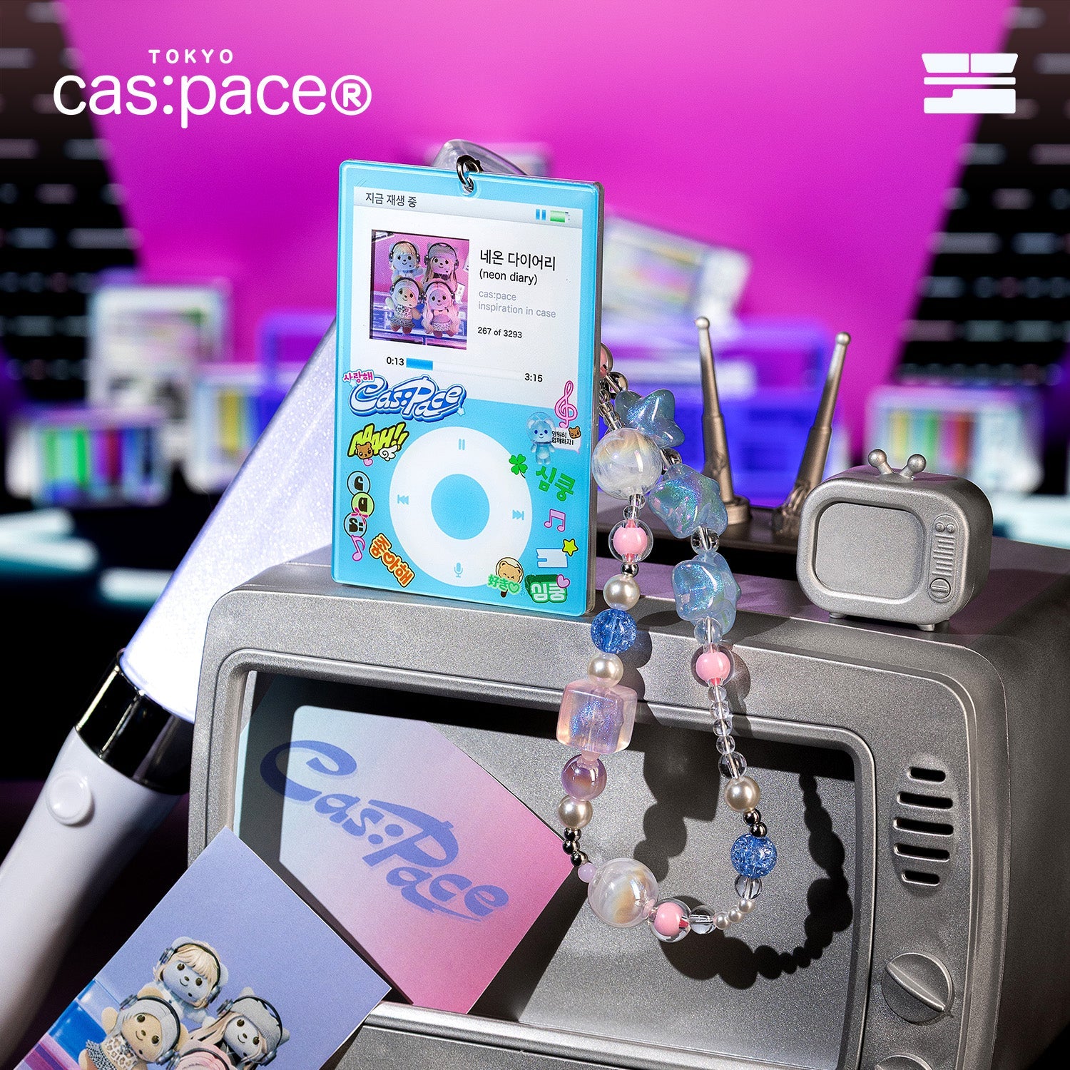 cas:pace 26S/S 「Kpop Photocard」携帯ストラップ - cas:pace 殼空間