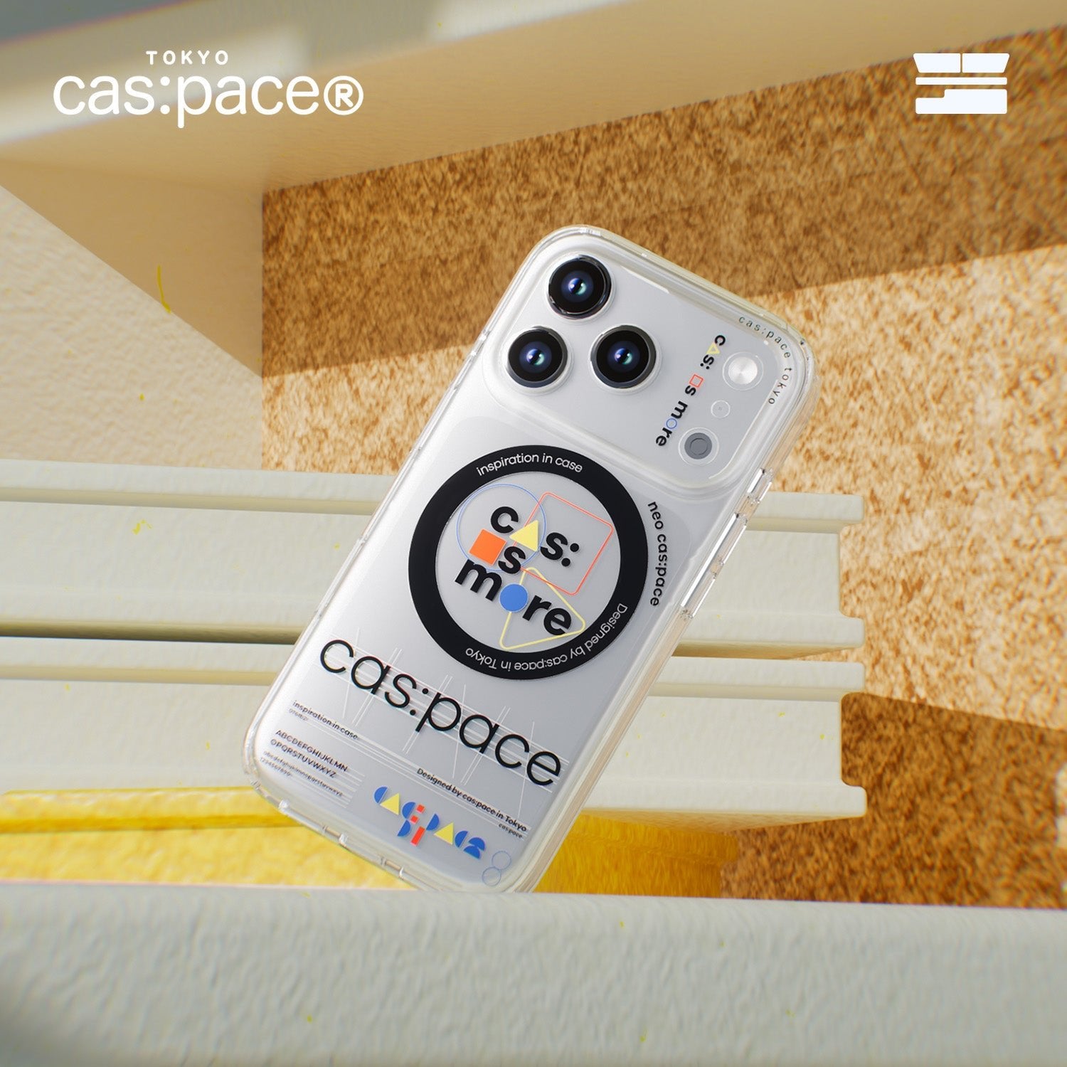 cas:pace 26S/S MagSafe対応「バウハウス」携帯ケース - cas:pace 殼空間