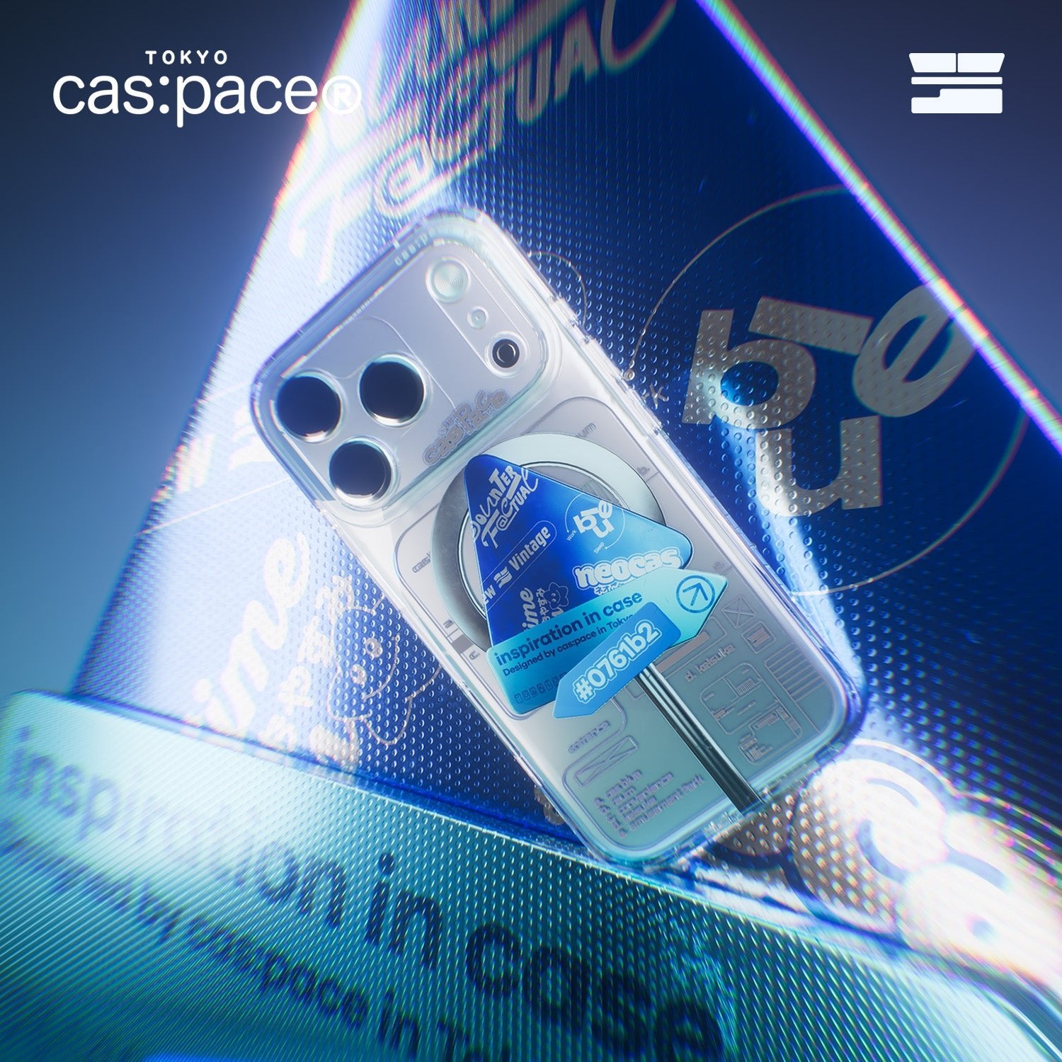 cas:pace 26S/S MagSafe対応「殼空間道路標識」携帯ケース - cas:pace 殼空間
