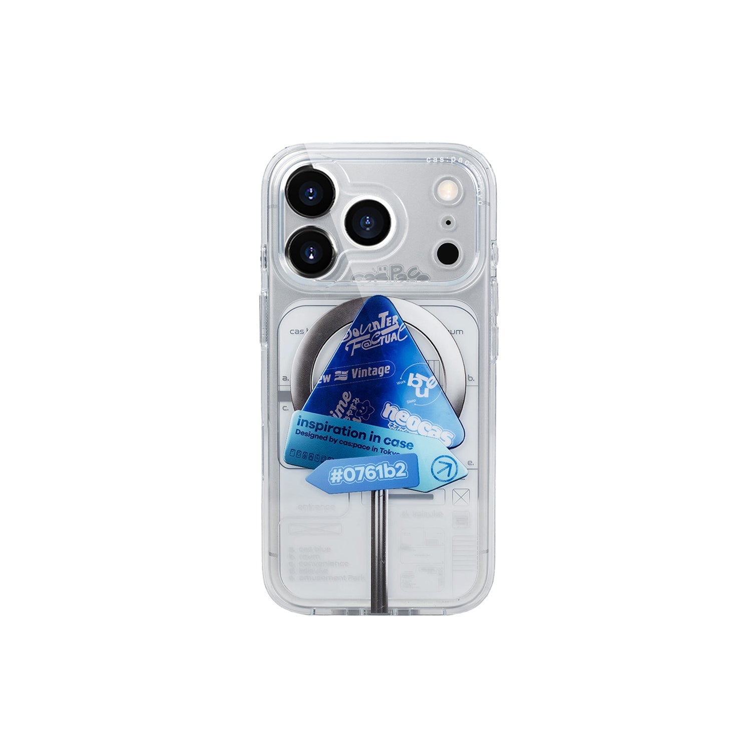 cas:pace 26S/S MagSafe対応「殼空間道路標識」携帯ケース - cas:pace 殼空間