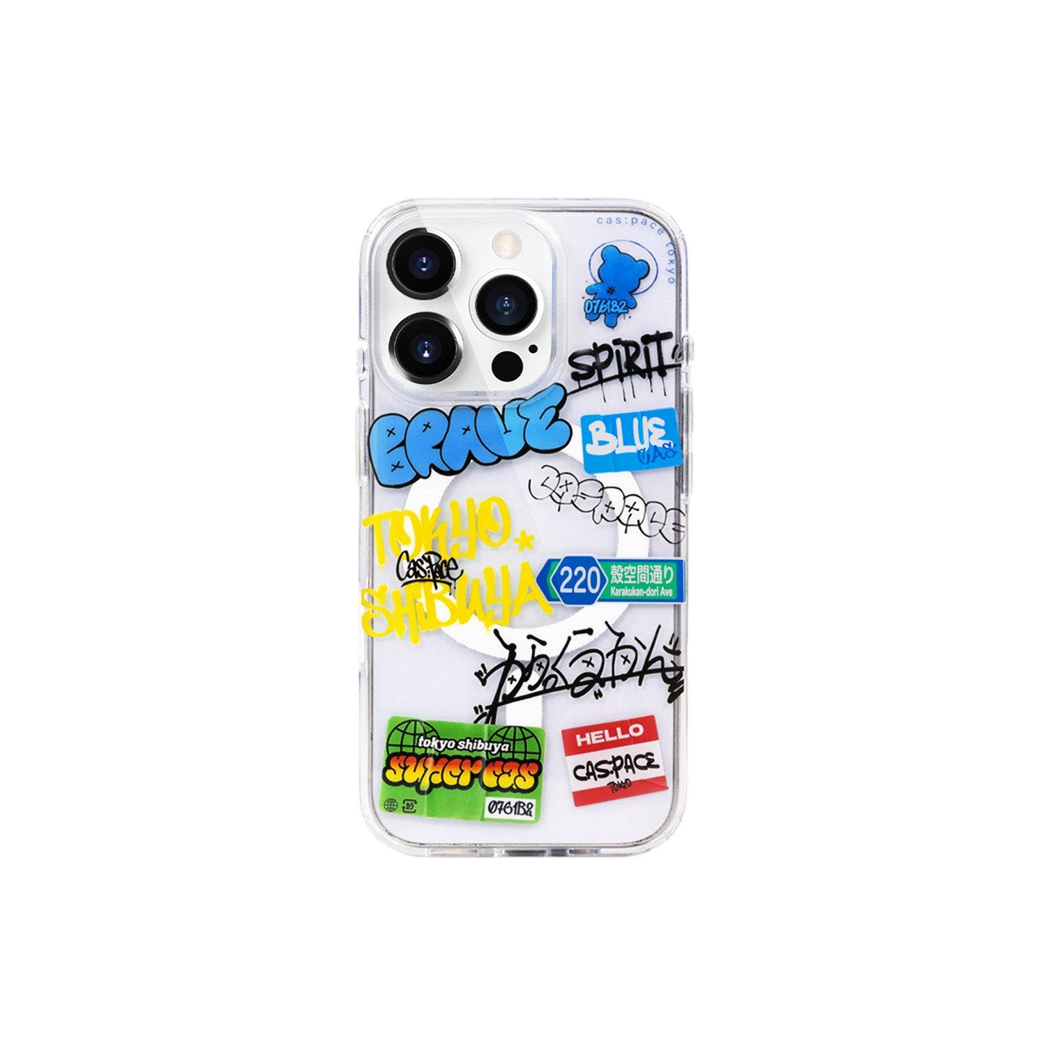 cas:pace 26S/S MagSafe対応「渋谷グラフィティ」携帯ケース - cas:pace 殼空間