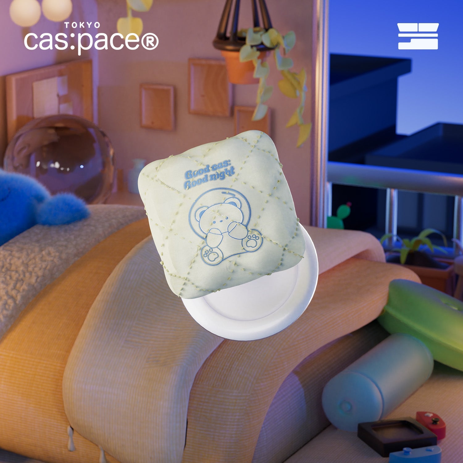 cas:pace 26S/S MagSafe対応「Bedtime Tales」携帯ホルダー - cas:pace 殼空間