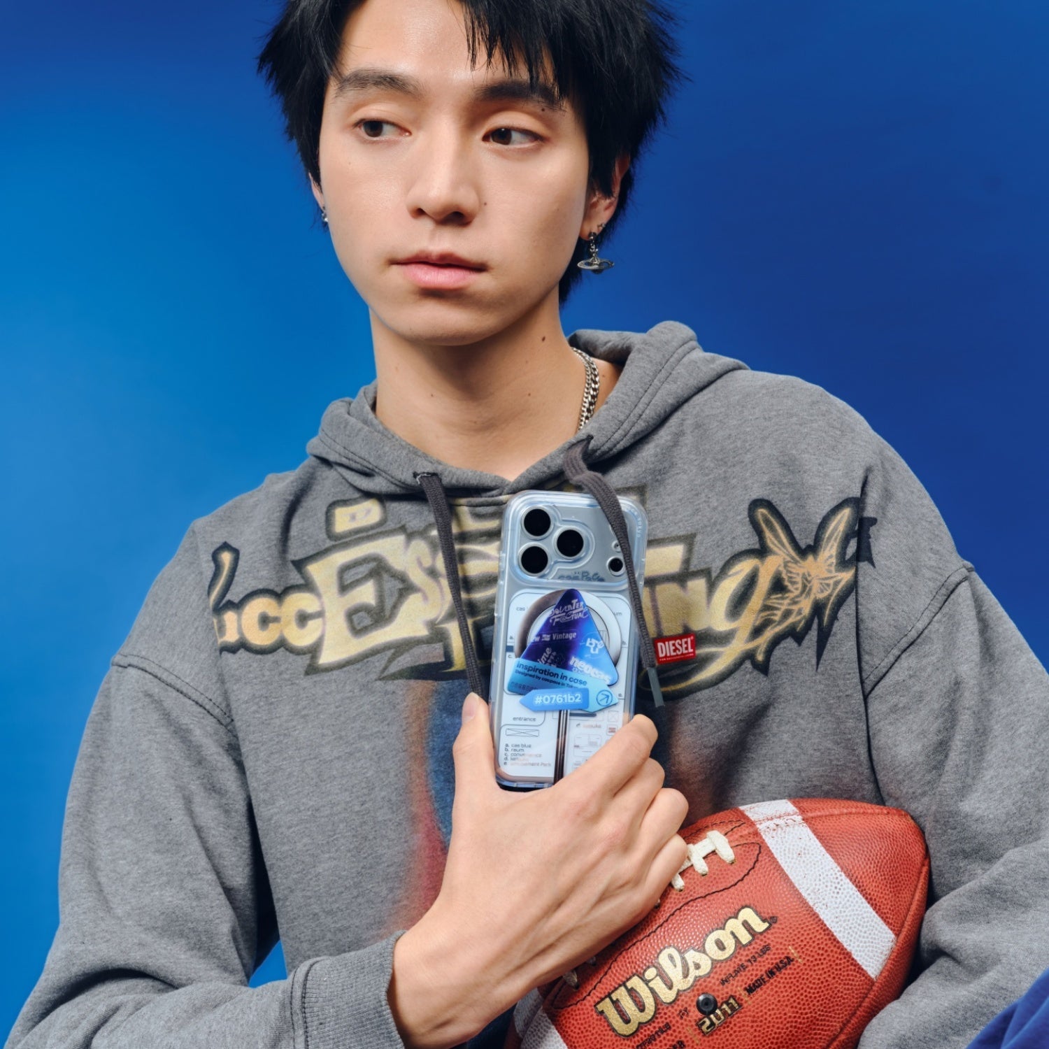 cas:pace 26S/S MagSafe対応「cas:pace blue」携帯ケース - cas:pace 殼空間
