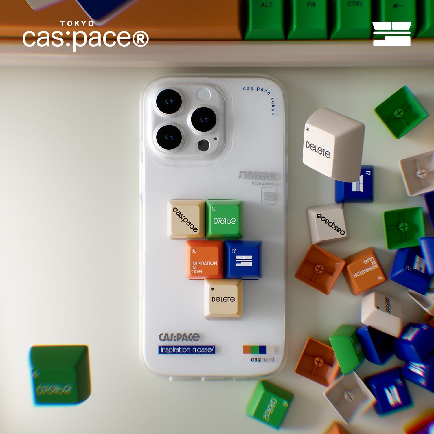 cas:pace 26S/S 「neocasキーボード」携帯ケース - cas:pace 殼空間