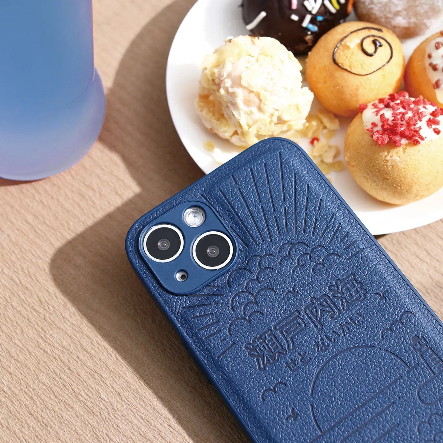 cas:pace collection 「瀬戸内海」レザー携帯ケース - cas:pace 殼空間