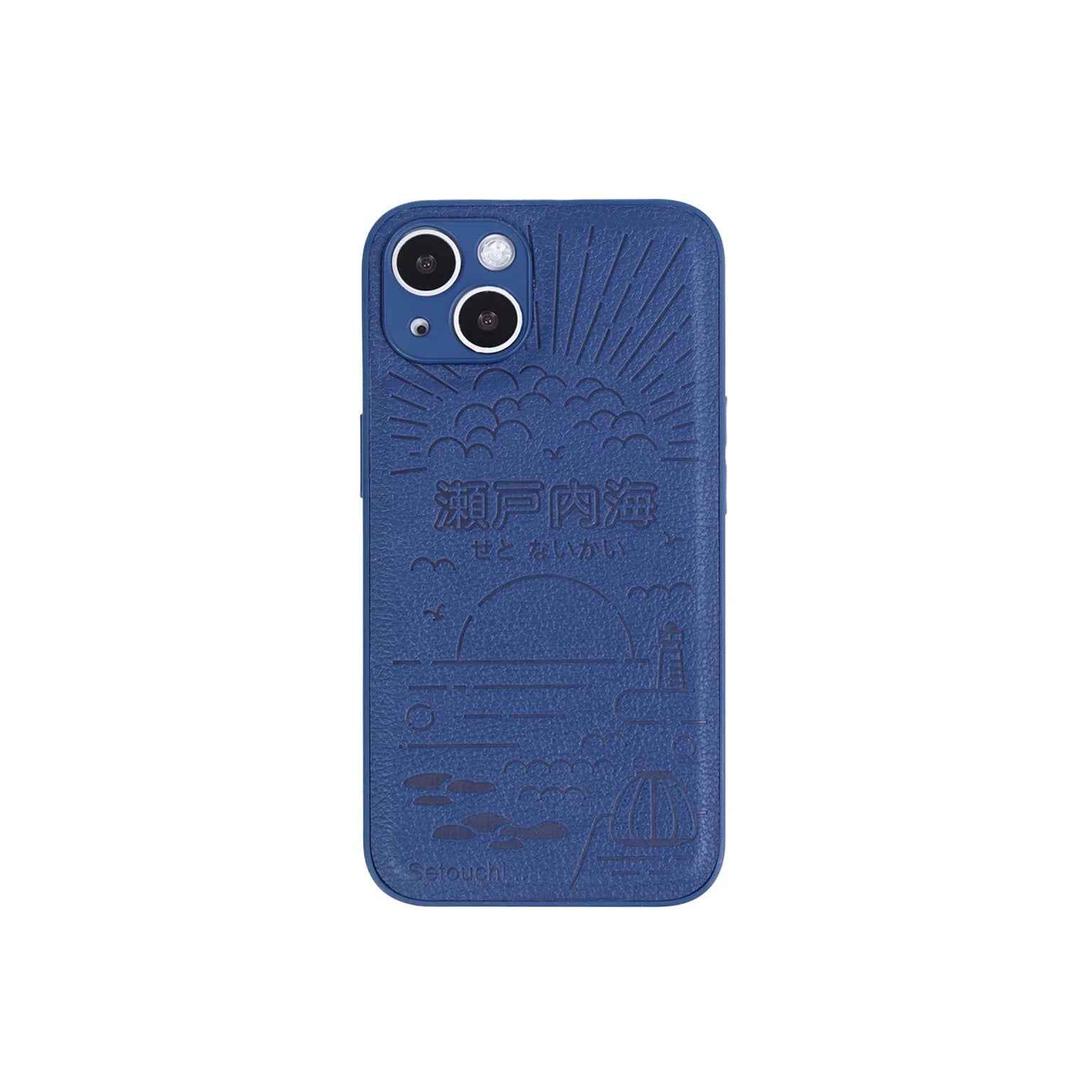 cas:pace collection 「瀬戸内海」レザー携帯ケース - cas:pace 殼空間