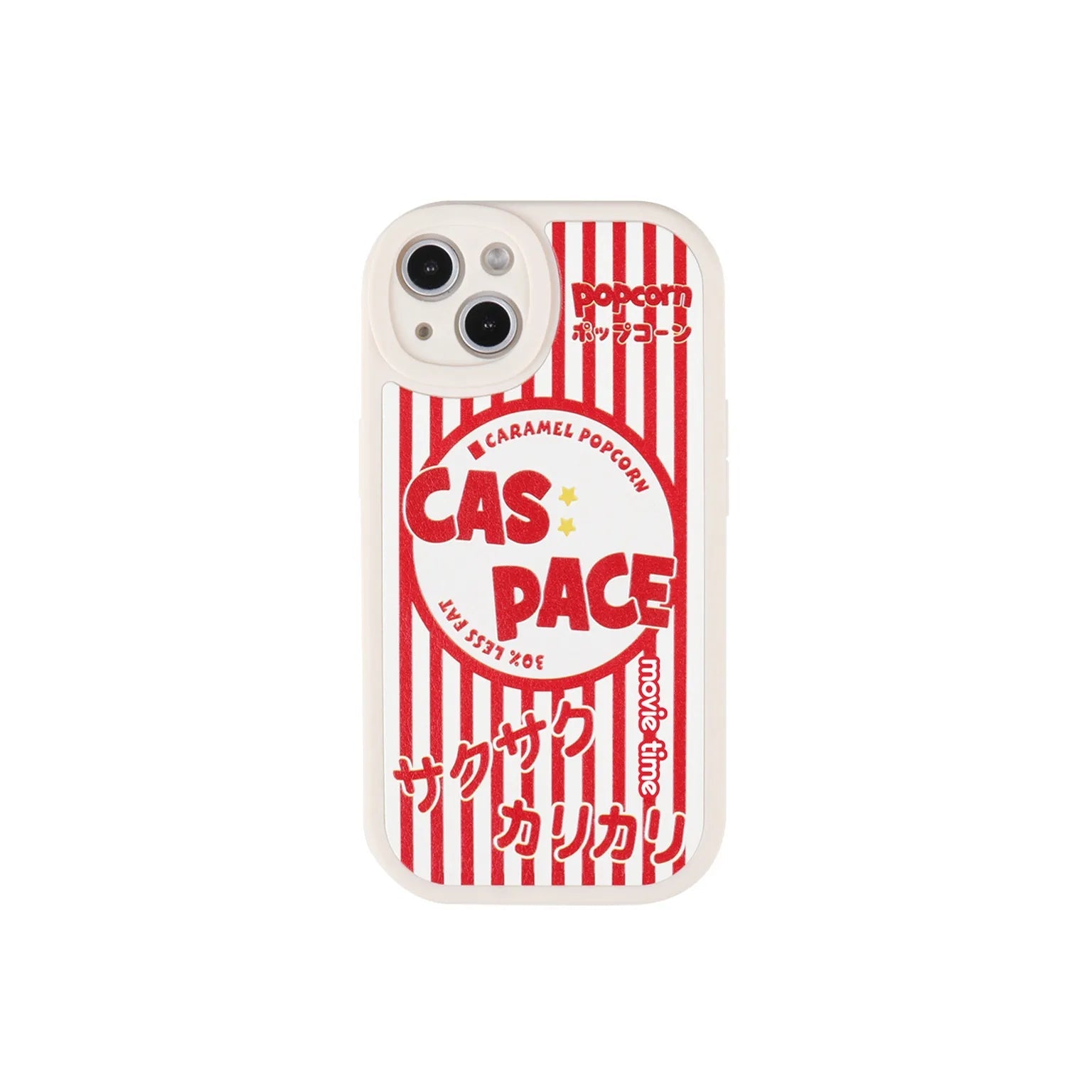 cas:pace collection 「ポップコーン」皮革携帯ケース - cas:pace 殼空間