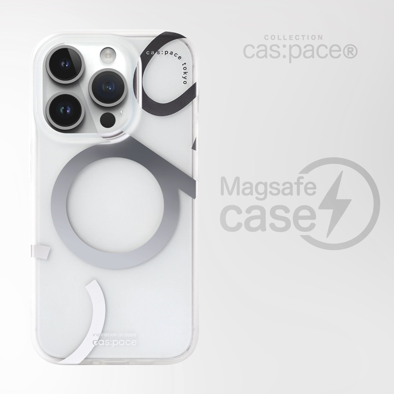 cas:pace collection MagSafe対応 「cas」magsafe携帯ケース - cas:pace 殼空間