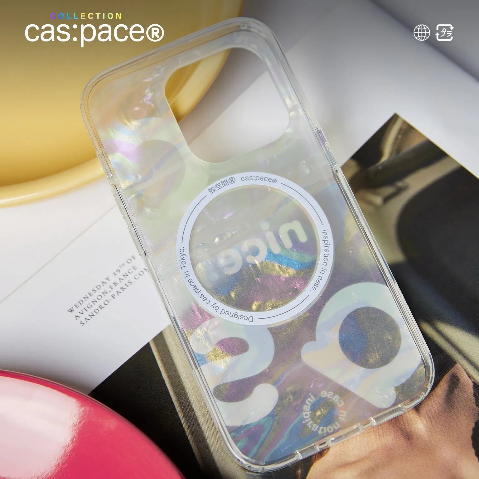 cas:pace collection Magsafe対応「cas」携帯ケース - cas:pace 殼空間