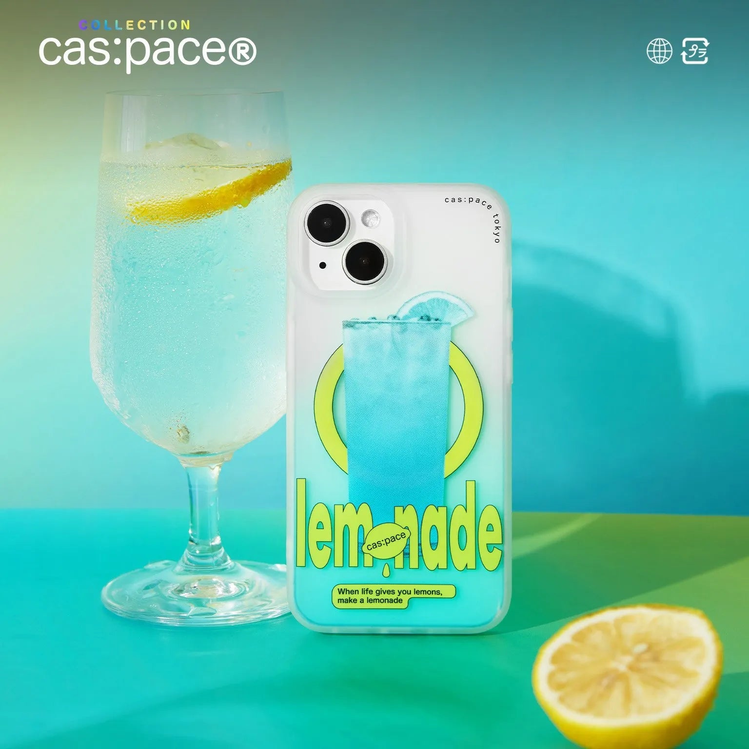 cas:pace collection Magsafe対応「lemonade」携帯ケース - cas:pace 殼空間