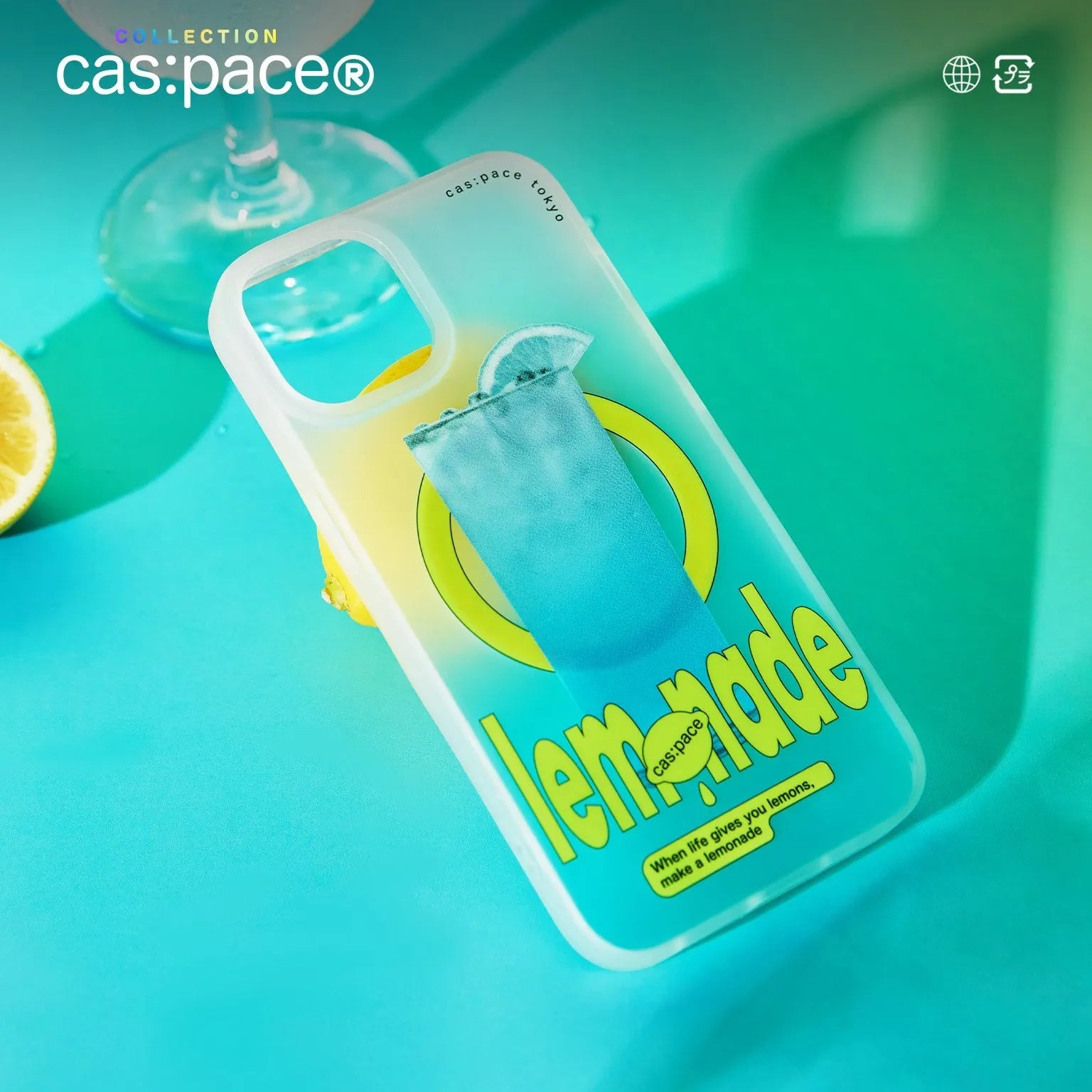cas:pace collection Magsafe対応「lemonade」携帯ケース - cas:pace 殼空間