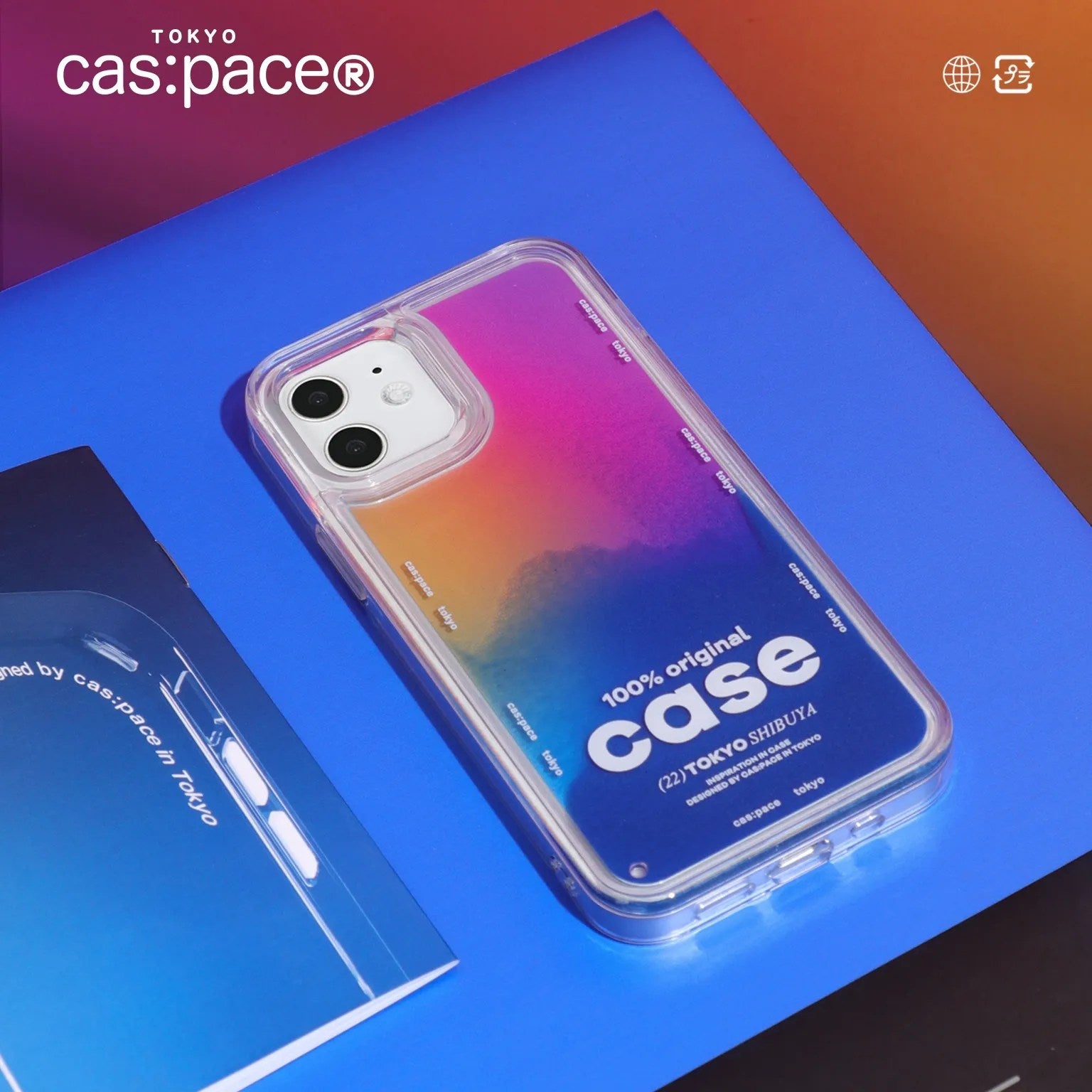 cas:pace collection「100%original case」流れる携帯ケース - cas:pace 殼空間