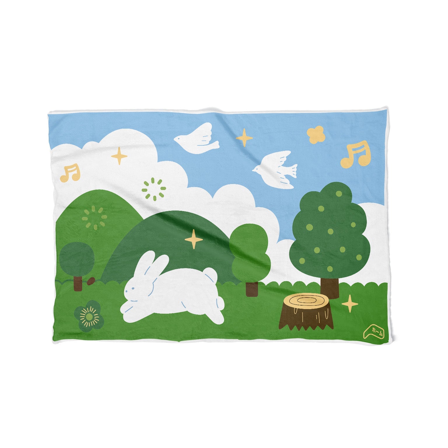 cas:pace home 「春の日のピクニック」毛布 - cas:pace 殼空間