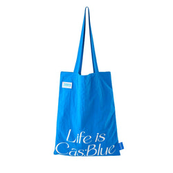 cas:pace home 24A/W「life is cas:blue」トートバッグ - cas:pace 殼空間