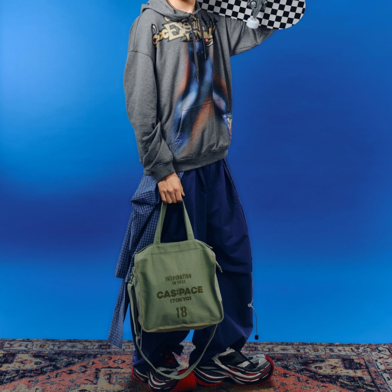 cas:pace home 25A/W 2WAYキャンバストートバッグ - cas:pace 殼空間