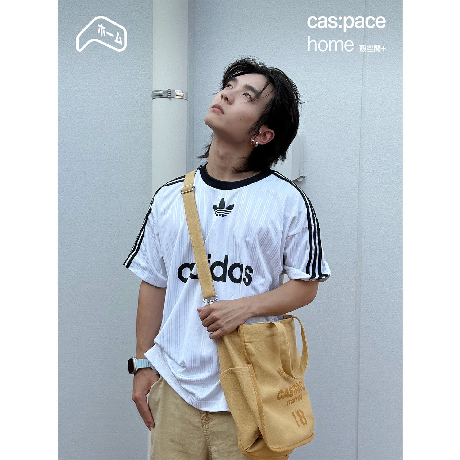cas:pace home 25A/W 2WAYキャンバストートバッグ - cas:pace 殼空間