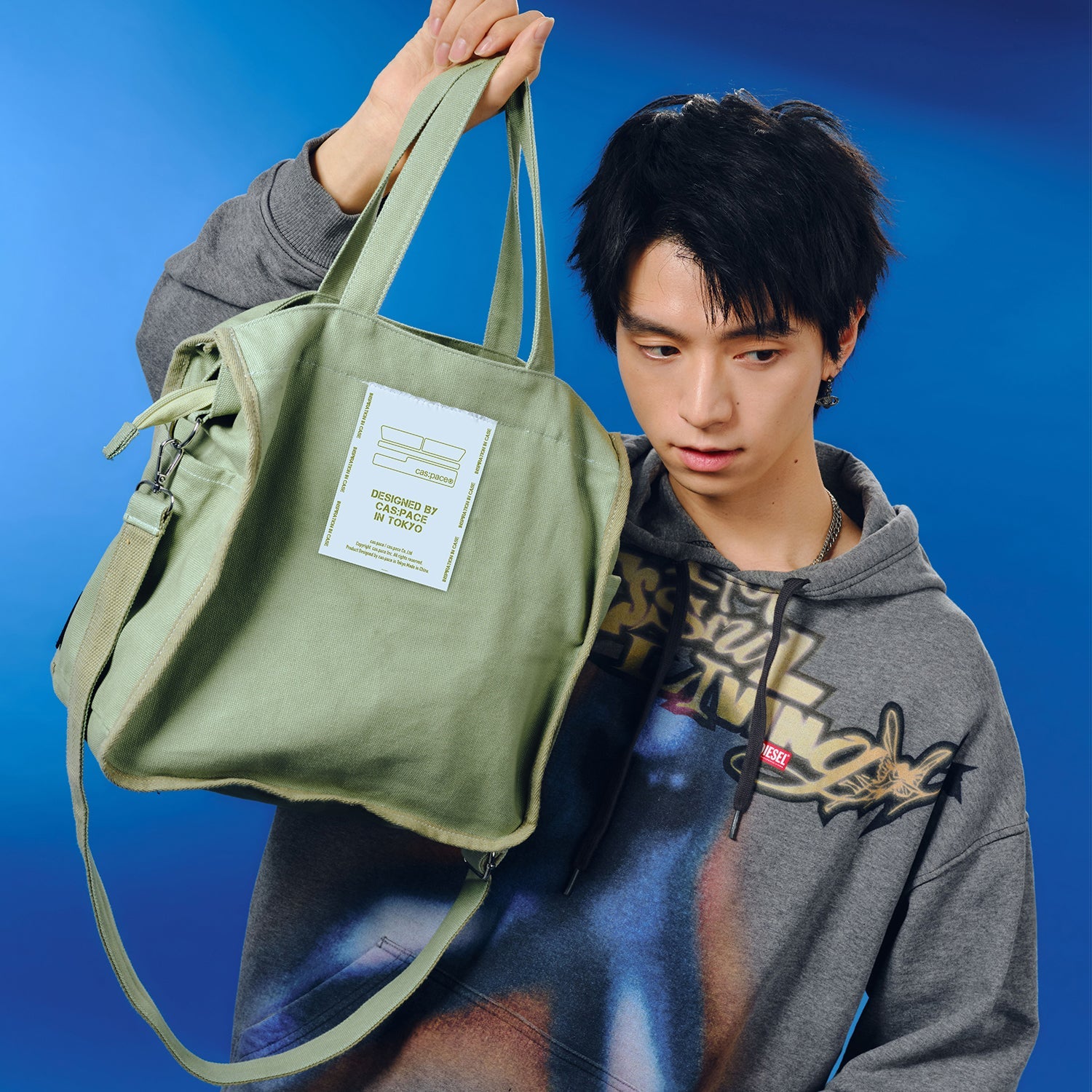 cas:pace home 25A/W 2WAYキャンバストートバッグ - cas:pace 殼空間