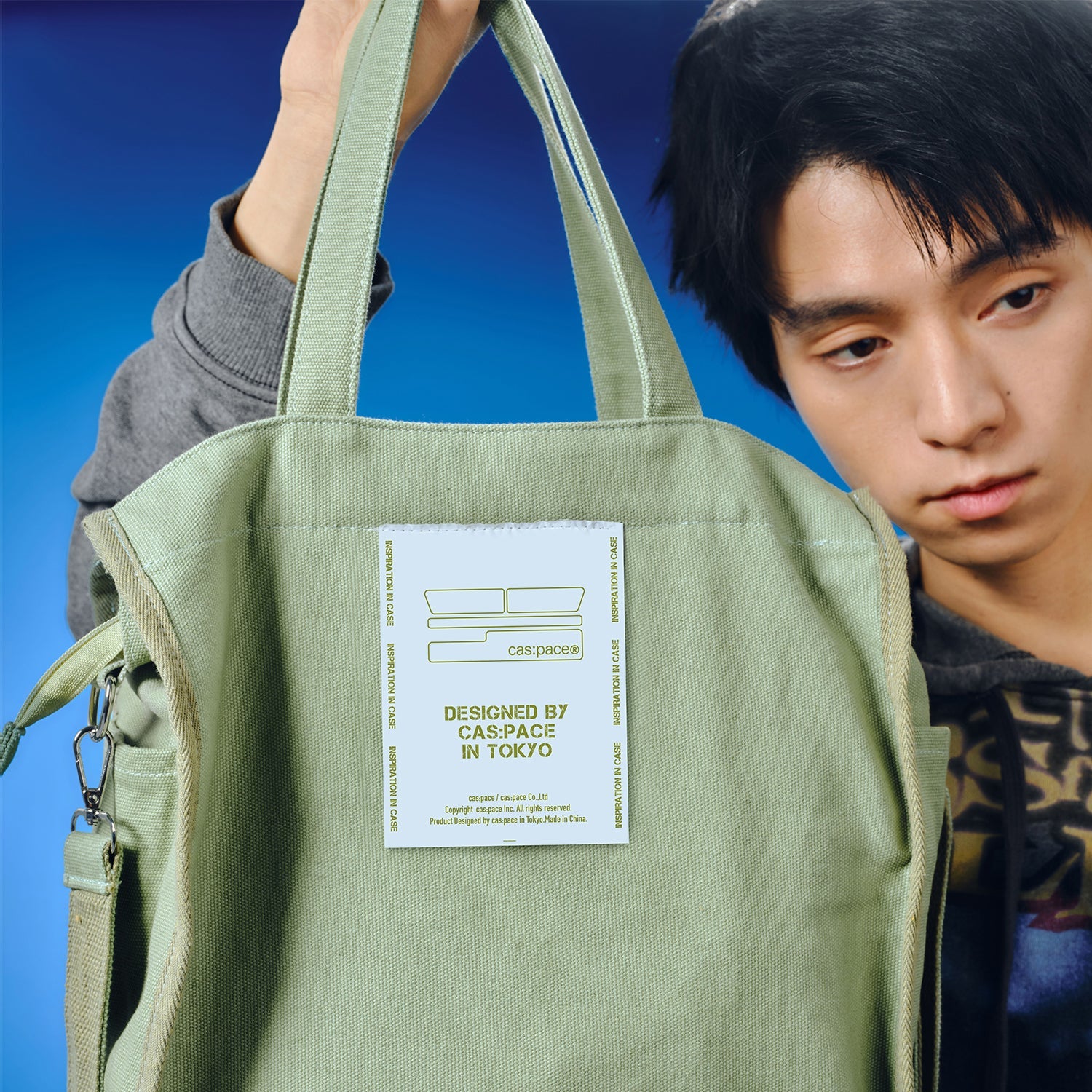 cas:pace home 25A/W 2WAYキャンバストートバッグ - cas:pace 殼空間