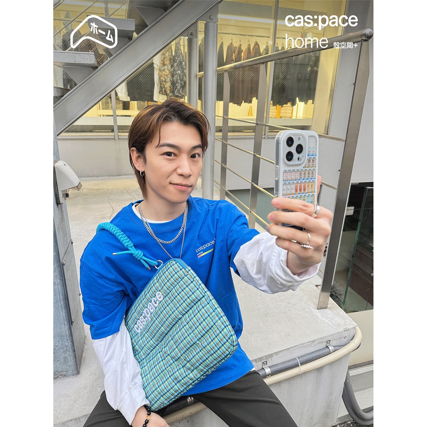 cas:pace home 25A/W「cas:pace」ショルダーパソコンバッグ - cas:pace 殼空間