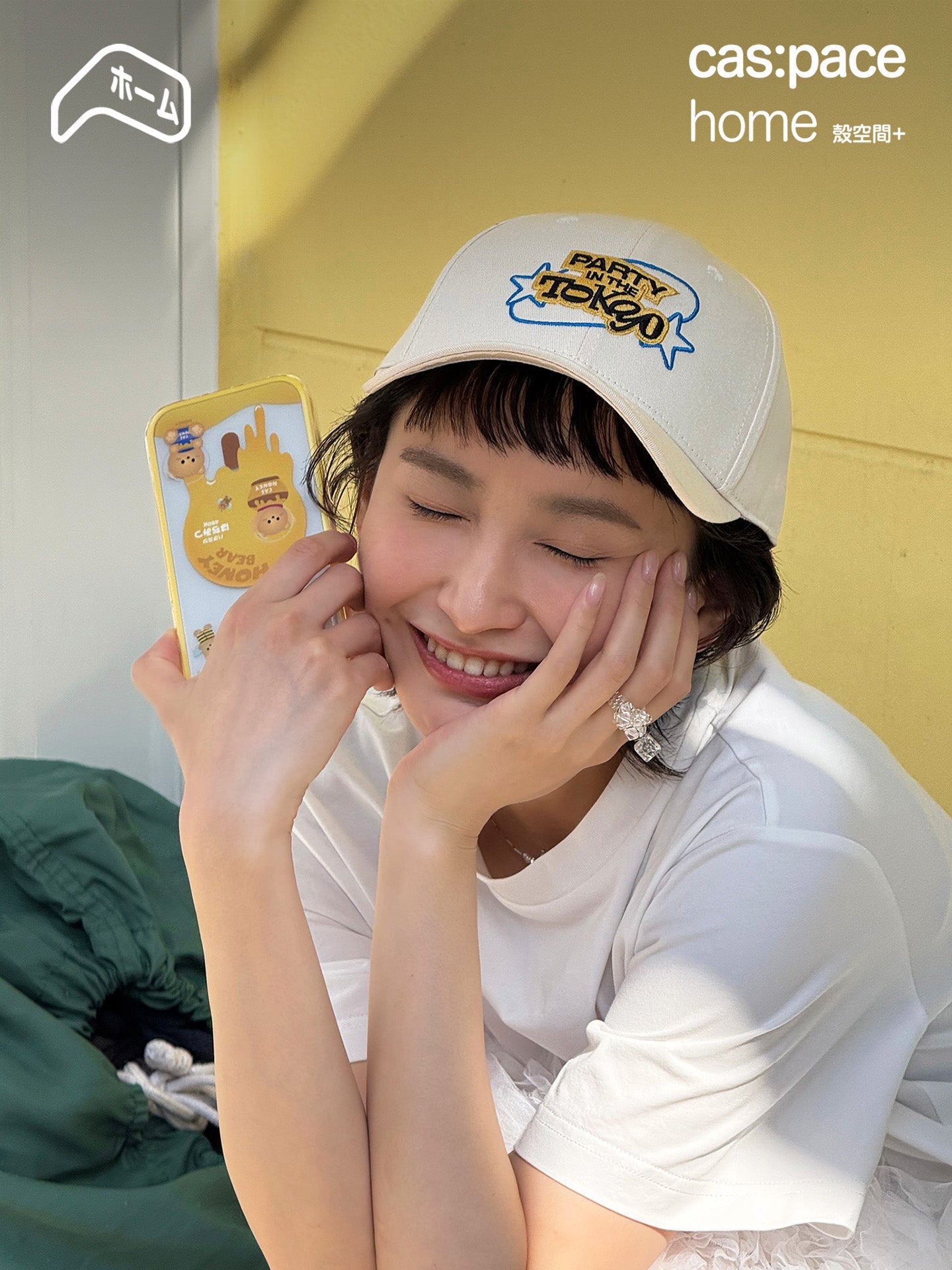 cas:pace home 25S/S 「party in tokyo」帽子 - cas:pace 殼空間