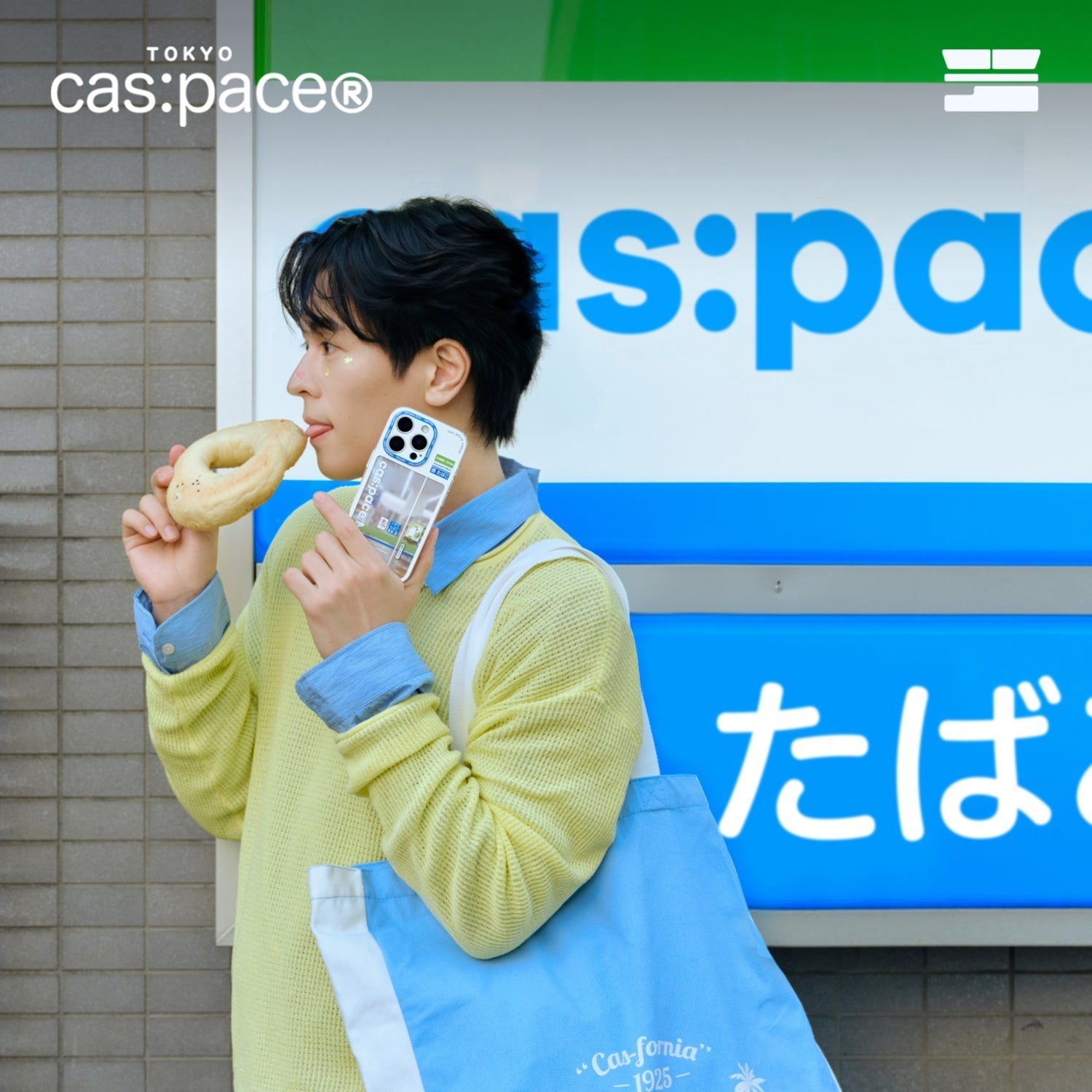 cas:pace home 25S/S「cas:fornia」トートバッグ - cas:pace 殼空間