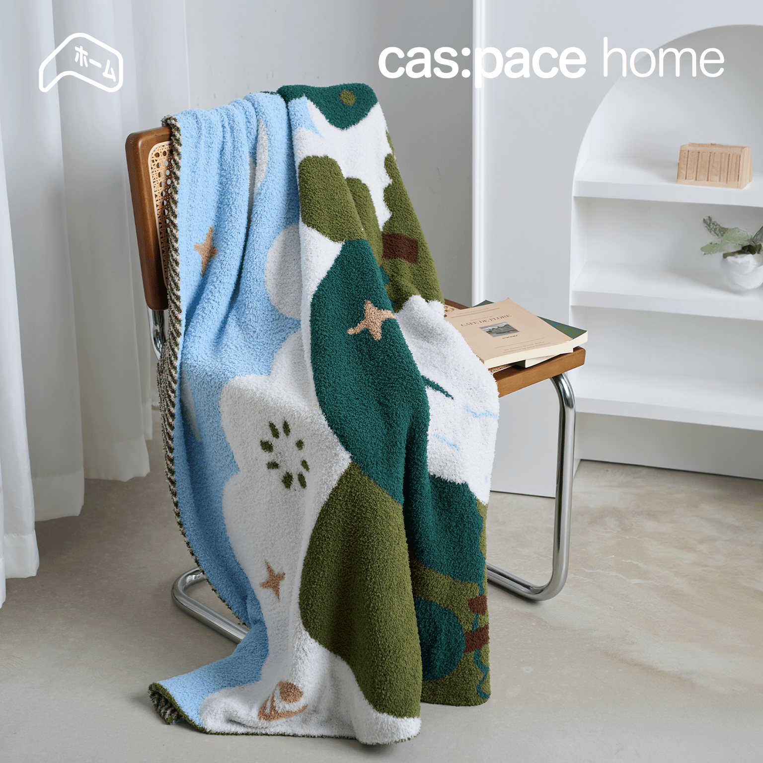 cas:pace home 「春の日のピクニック」毛布 - cas:pace 殼空間