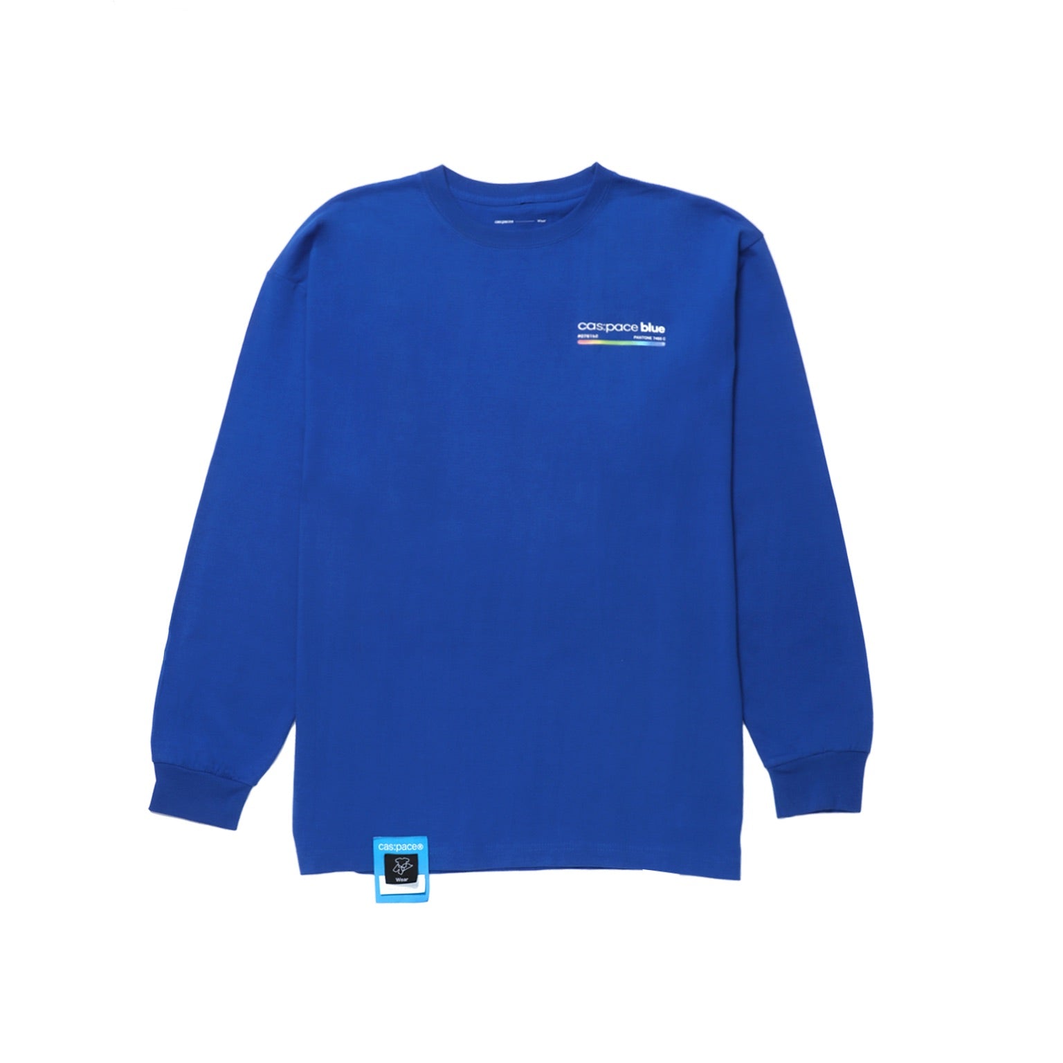 cas:pace home 「cas:pace blue」長袖Tシャツ - cas:pace 殼空間