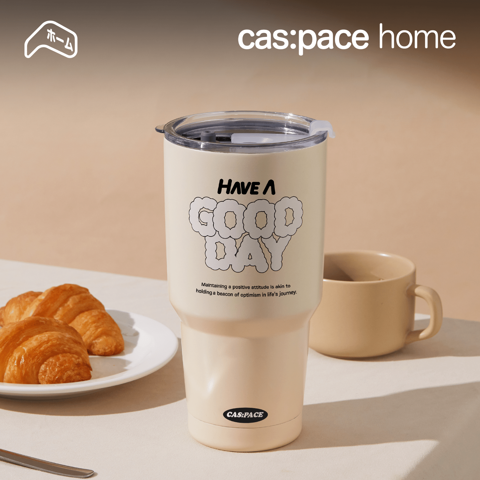 cas:pace home 「Good Day」ステンレス保温カップ - cas:pace 殼空間