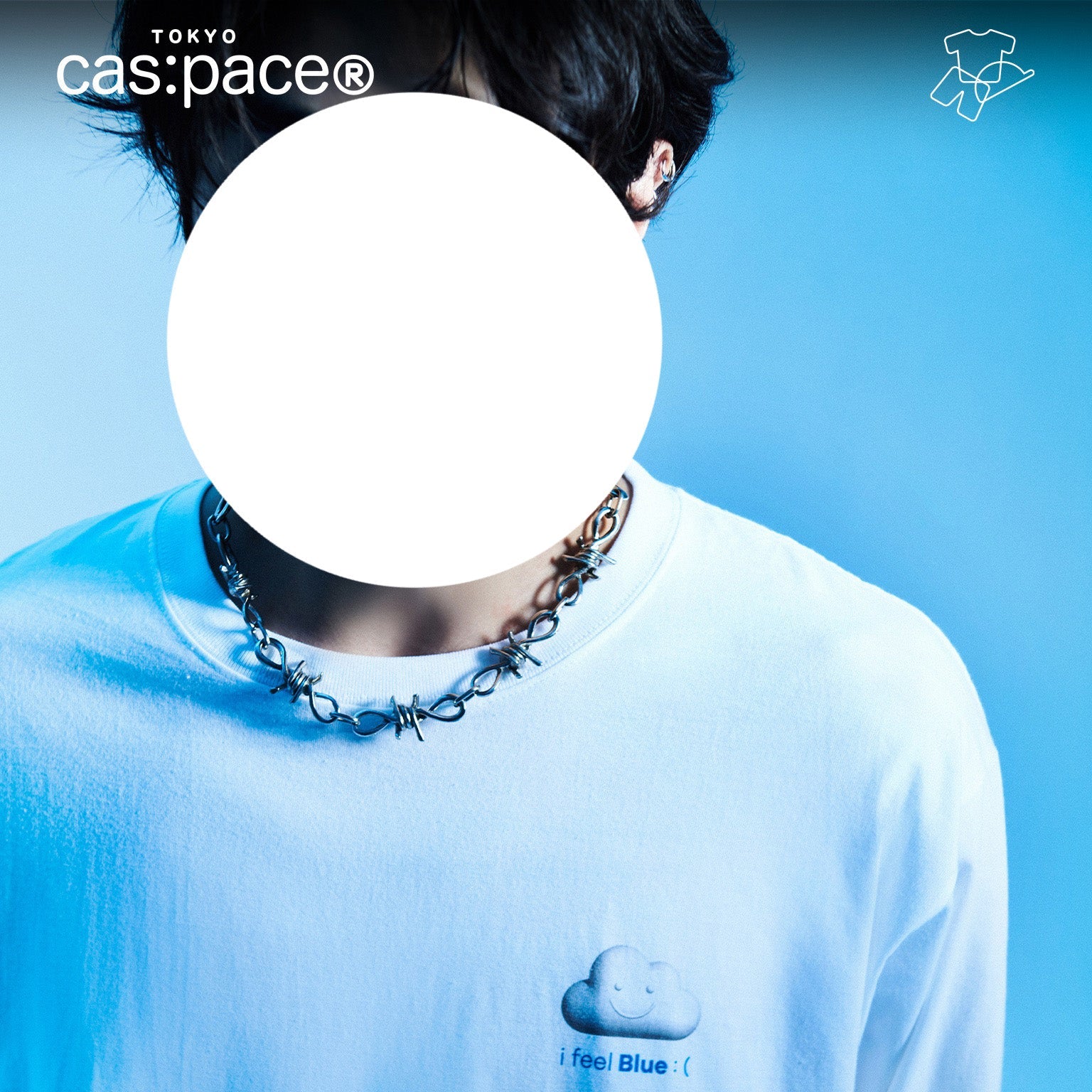 cas:pace home 「i feel Blue」長袖Tシャツ - cas:pace 殼空間