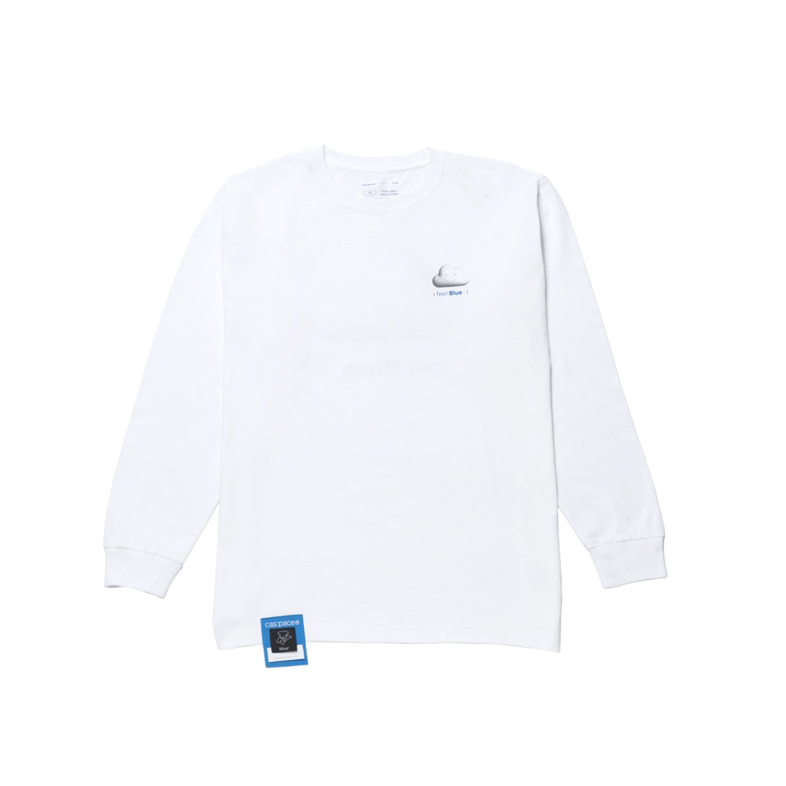 cas:pace home 「i feel Blue」長袖Tシャツ - cas:pace 殼空間