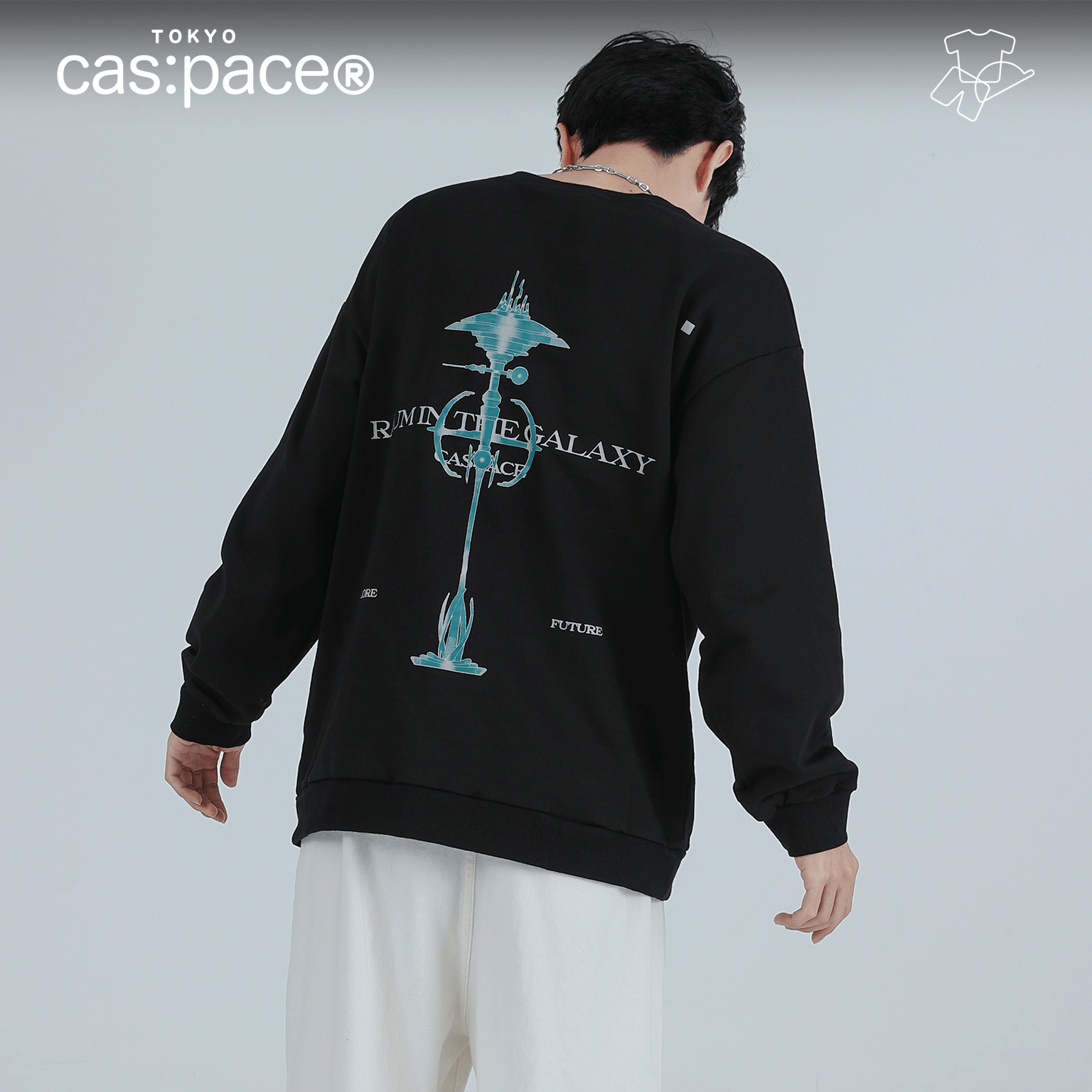 cas:pace home 「raum」スウェットシャツ - cas:pace 殼空間